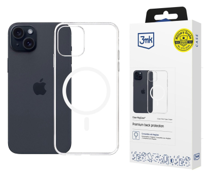 Etui / obudowa na smartfona 3mk Clear MagCase do Apple iPhone 15